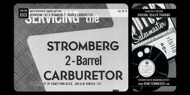 1955 Buick - Servicing the Stromberg 2-Barrel Carburetor
