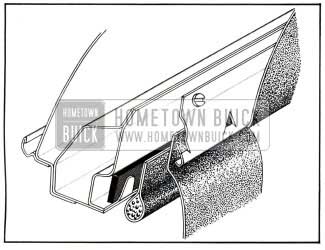 1950 Buick Attachment of Headlining