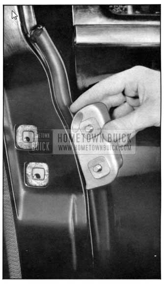 1950 Buick Door Lock Striker