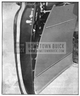 1950 Buick Door Trim Pad Removal