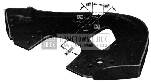 1950 Buick Engine Support-Front