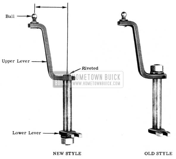 1950 Buick Valve Operating Lever and Shaft