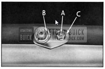 1950 Buick Windshield Wiper Transmission Attachment