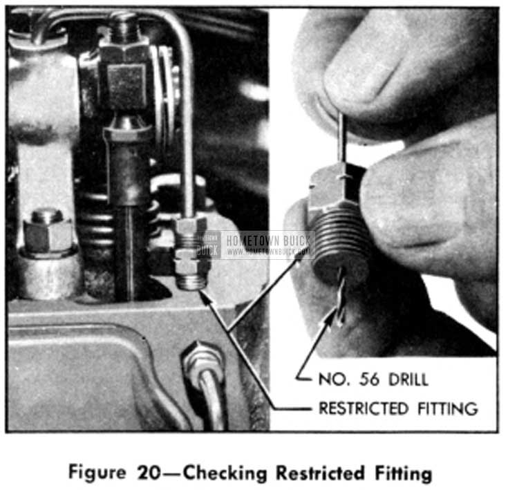 1951 Buick Checking Restricted Fitting