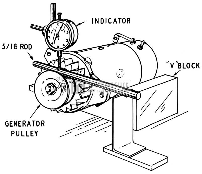 1952 Buick Fan and Generator Noise Reduction