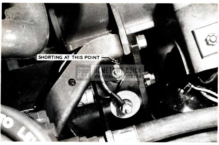 1952 Buick Generator Shorting