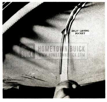 1952 Buick Headlining Listing Pockets
