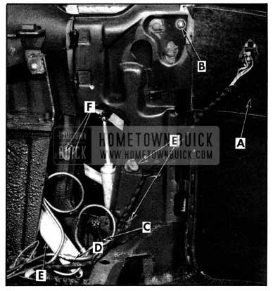1952 Buick Rear Quarter Window Hydraulic Lift