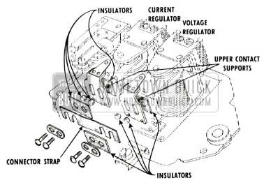 1952 Buick Regulator Upper Contacts Removal