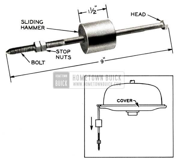 1952 Buick Torque Converter Cover Remover