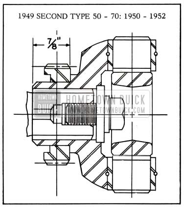 1952 Buick Universal Joint - 1949