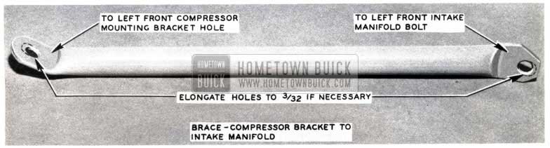 1953 Buick Air Conditioning Compressor Bracket