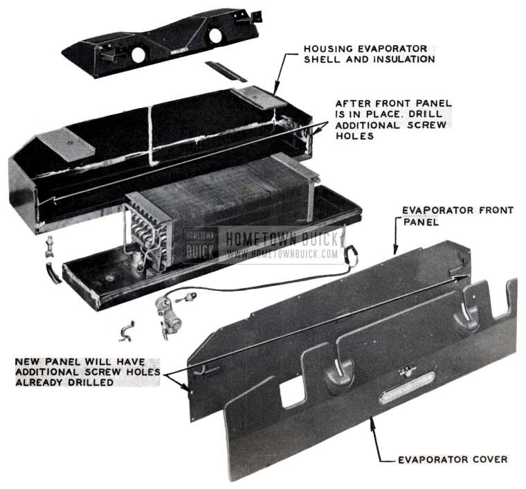 1953 Buick Air Conditioning Evaporator Assembly