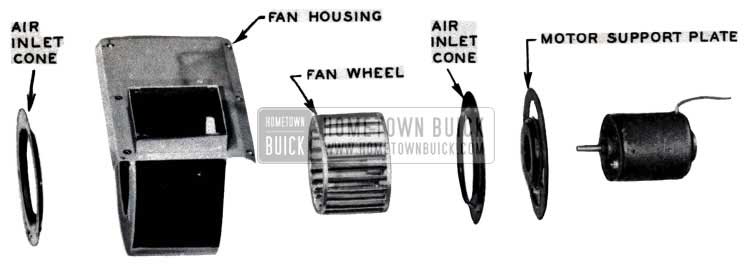 1953 Buick Air Conditioning Fan House