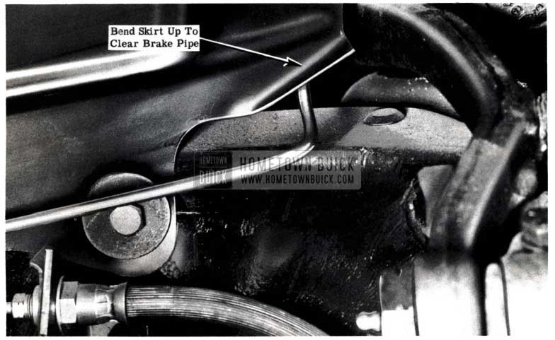 1953 Buick Brake Pipe Interference