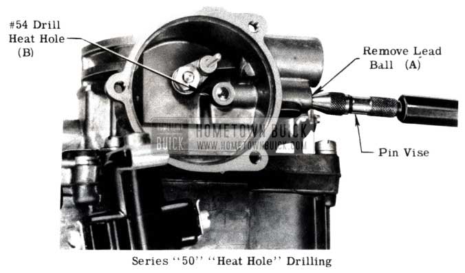 1953 Buick Carburetor Choke Housing