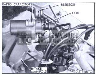 1953 Buick Coil, Distributor and Resistor