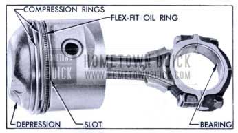 1953 Buick Connecting Rod and Piston Assembly