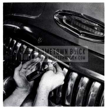 1953 Buick Emergency Hood Opening