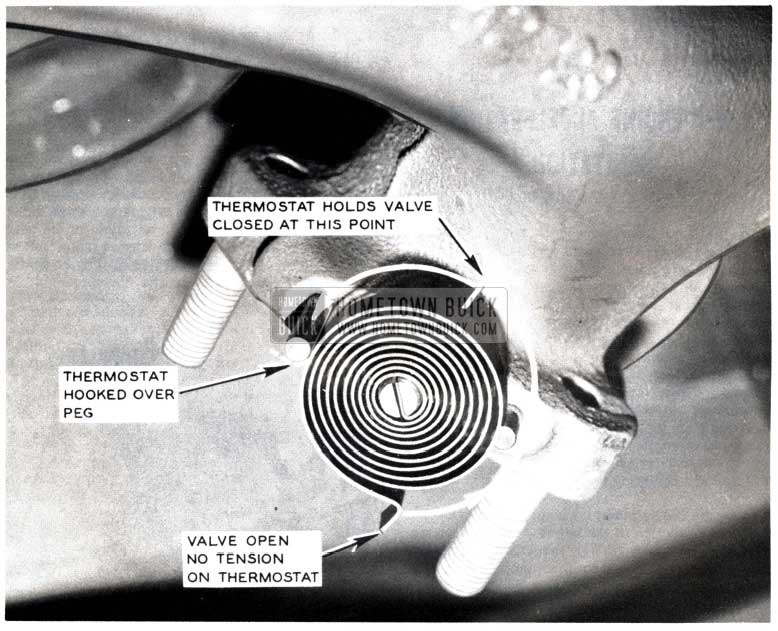 1953 Buick Exhaust Thermostat