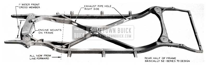 1953 Buick Frame