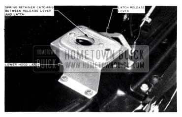 1953 Buick Hood Release Lever