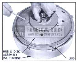 1953 Buick Installing Disk and Hub Assembly