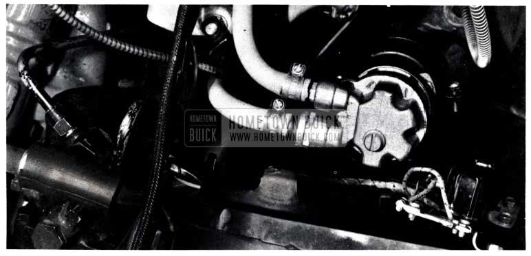 1953 Buick Power Brake Vacuum Pump