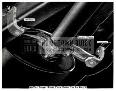 1953 Buick Rear Muffler Clamp