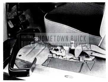 1953 Buick Remove Seat Adjuster to Floor Pan