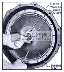 1953 Buick Removing Dynaflow Twin Turbine Assembly