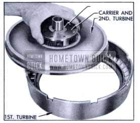1953 Buick Removing Turbine and Carrier Assembly