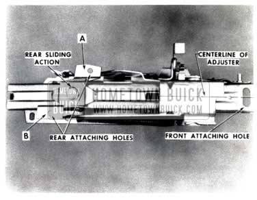 1953 Buick Seat Adjuster Attachments