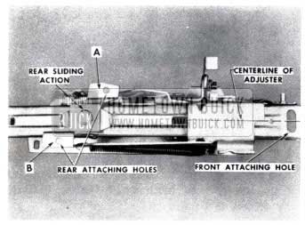 1953 Buick Seat Adjuster Installation