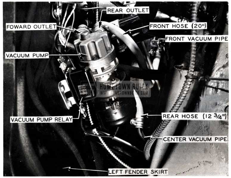 1953 Buick Vacuum Pump