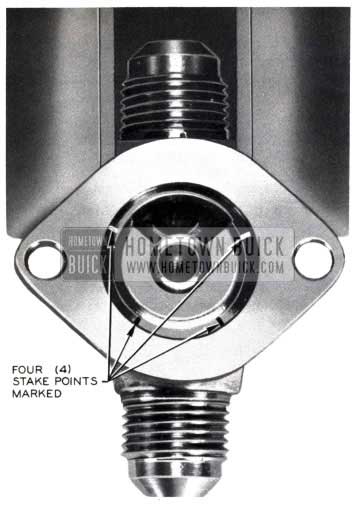 1953 Buick Valve Body Stake Points