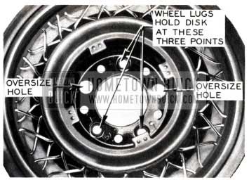 1953 Buick Wire Wheel Discs