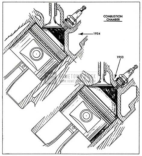 1954 Buick Combustion Chamber Design