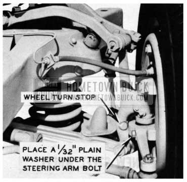 1954 Buick Front Tires Rubbing on Frame