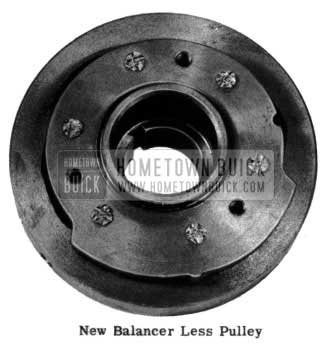 1954 Buick New Balancer Less Pulley