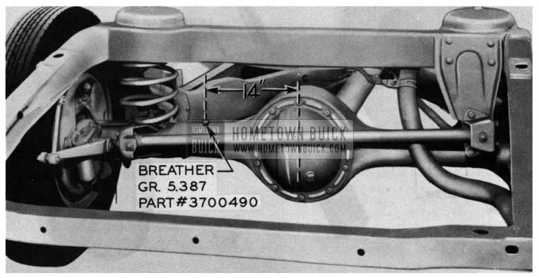 1954 Buick Rear Axle