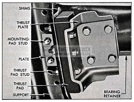 1954 Buick Rear Engine Mount- Lower View
