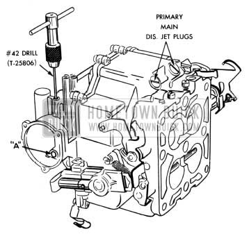 1954 Buick Rework of Stromberg 4-Barrel Carburetor