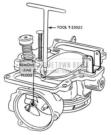 1954 Buick Stromberg Carburetor Thermostat Gasket