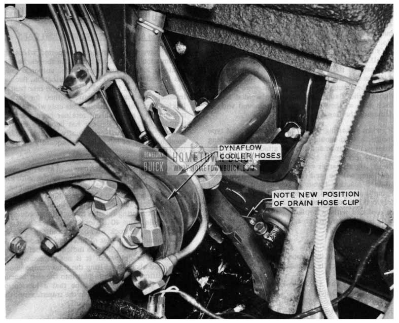 1954 Buick Ventilator Inner Drain Hose