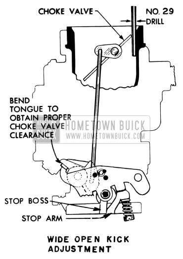 1954 Buick Wide Open Kick Adjustment