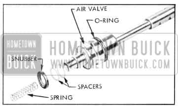 1957 Buick Air Valve and Spacers