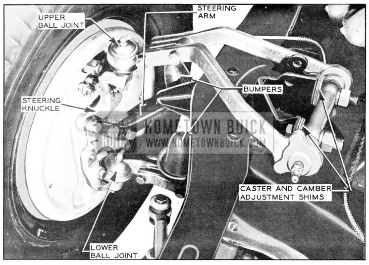 1957 Buick Ball Joint Suspension