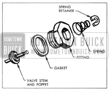 1957 Buick Disassembling Compensating Valve