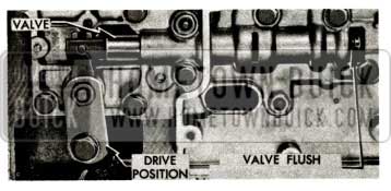 1957 Buick Dynaflow Shift Control Valve Adjustment